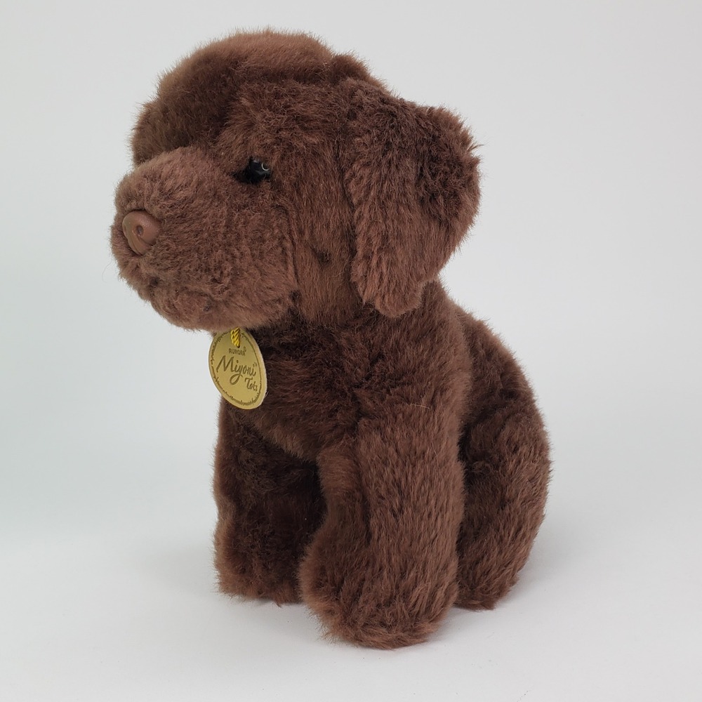 Aurora Miyoni Tots Chocolate Labrador Retriever Puppy‎ Plush Brown Dog Stuffed